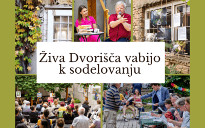 Živa dvorišča vabijo k sodelovanju